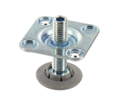 Metalen stelpoot 47,5 mm laag