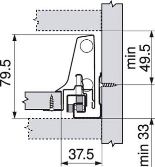 blum tandembox type N lade op maat 