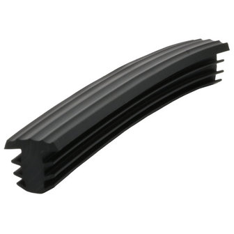 antislip traptredeprofiel zwart rubber