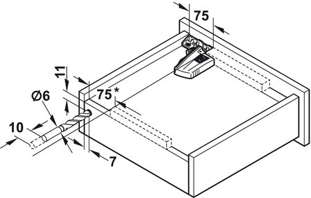 blum movento ladegeleider