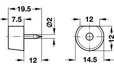 Legplankdragers inslagmodel