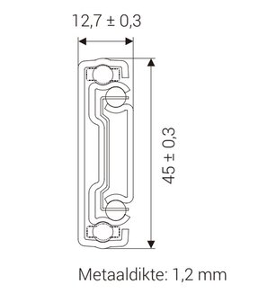 ladegeleider 450 mm