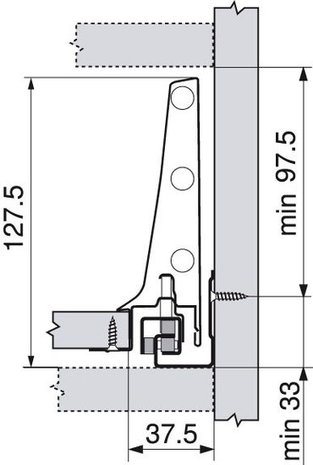 blum tandembox lade op maat