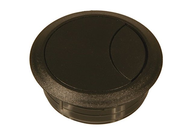 kabeldoorvoer 80 mm zwart