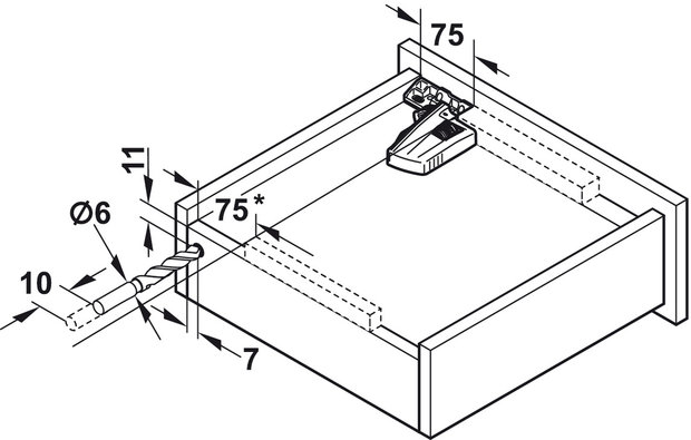 blum movento ladegeleider