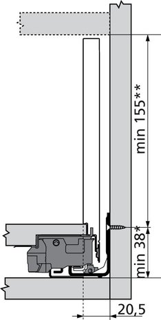 blum legrabox type C lade